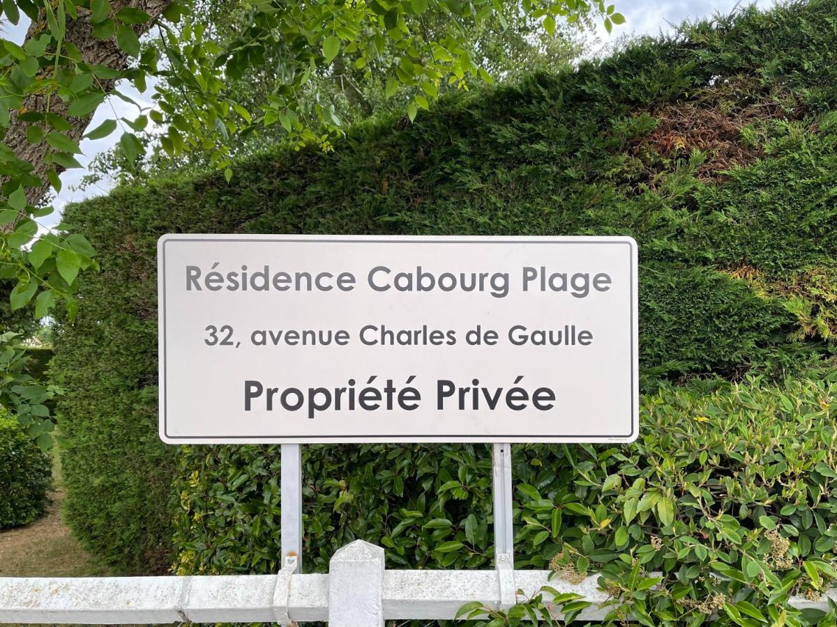 Cabourg Plage A 200M Plage Екстериор снимка
